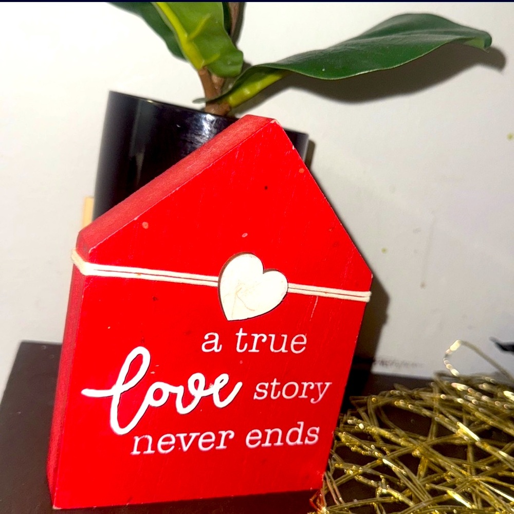 Small Wood Shelf Decor For Her And Him ❤️